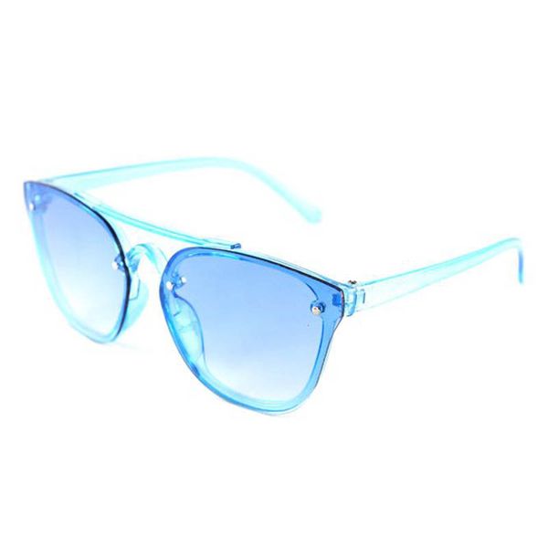 

new fashion design cleaning square kids sunglasses pure colors frame with oversize lenses cool boys and girls eyeglasses, White;black