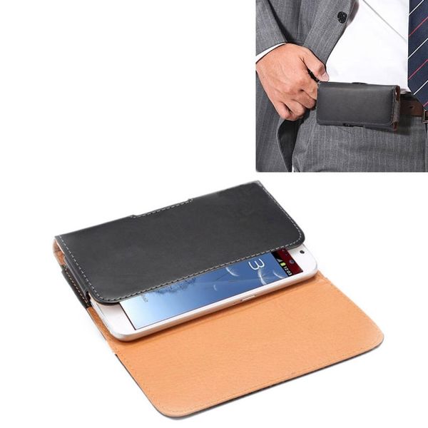 

crazy horse texture vertical flip leather case waist bag with back splint for galaxy s3 i9300