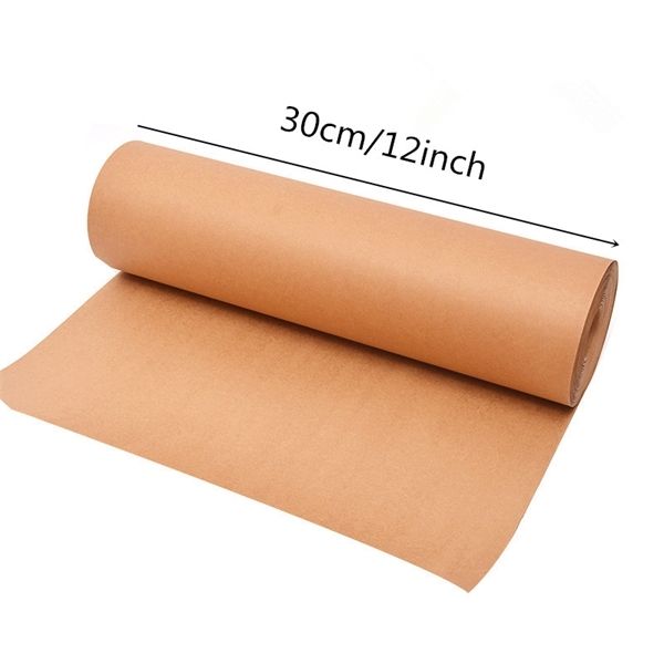 

10/20/30m brown kraft for wedding birthday party gift wrapping craft roll poster drawing paper home decor 1019