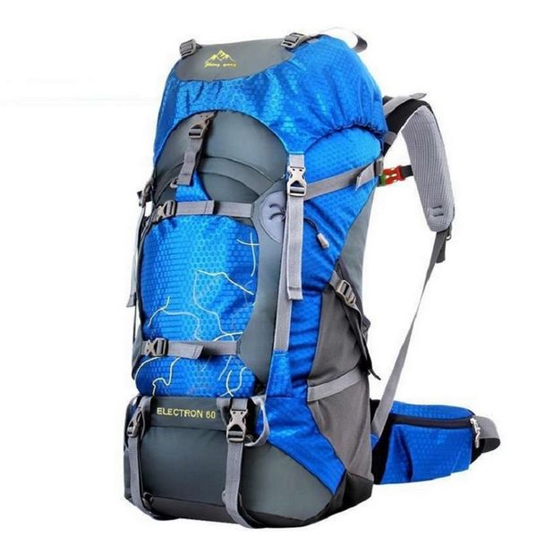 

fengtu 60l hiking backpack daypack for men and women waterproof camping traveling backpack outdoor climbing sports bag c1008
