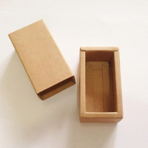 

20шт лот высокое качество kraft darwer box упаковка картонная коробка губной помады спичечницы 20шт много высокого качества половина купонов