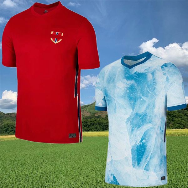 

20 21 ullevaal haaland Ã¶degaard sÃ¶rloth normann soccer jersey 2020 2021 noreg home away football shirt, Black;yellow