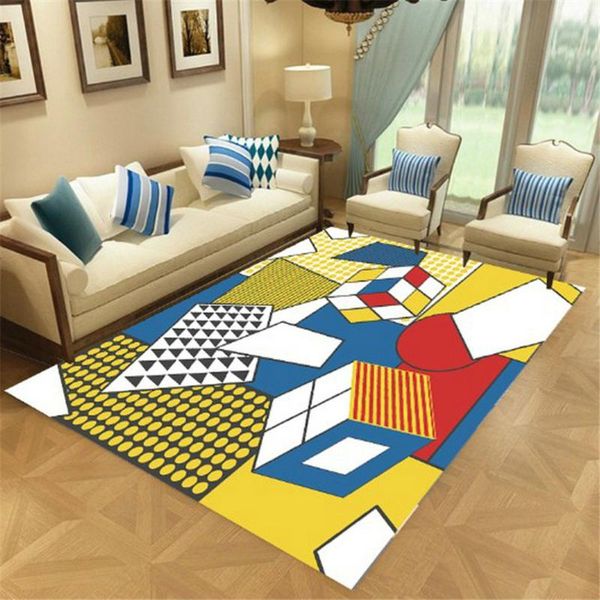 

color geometry fashion soft flannel 3d printed rugs mat rugs anti-slip large rug carpet home decoration drop shipping 12