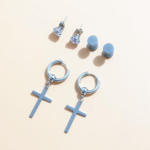 

6 шт. / компл. v серьги днк корейский kpop серьги длинные мужчины bangthan bangtan v днк серьги для женщин мужчины btsarmy аксессуары1, Golden;silver