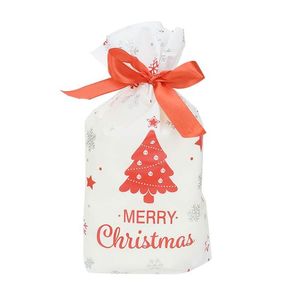 

5 10pcs candy cookies gift bags with ribbon snack biscuit baking package wedding birthday party decoration christmas gift bags wmtbzu