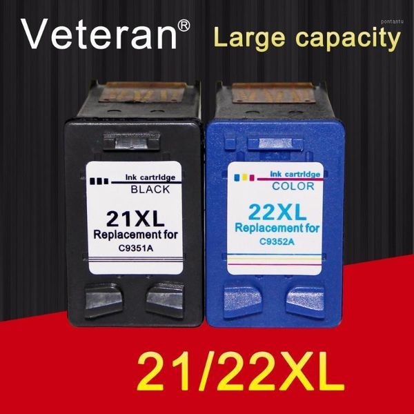 

ink cartridges veteran refill cartridge replacement for 21 22 21xl 22xl deskjet f2180 f2280 f4180 f380 380 d2300 f2200 printer1