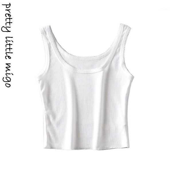 

2020 new fashion women's clothing multicolor camisole1, White