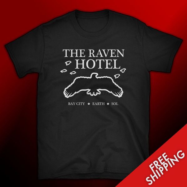 

2020 fashion summer t-shirt the raven l altered carbon black t-shirt envoys kovacs bay city tee shirt sport hooded sweatshirt hoodie
