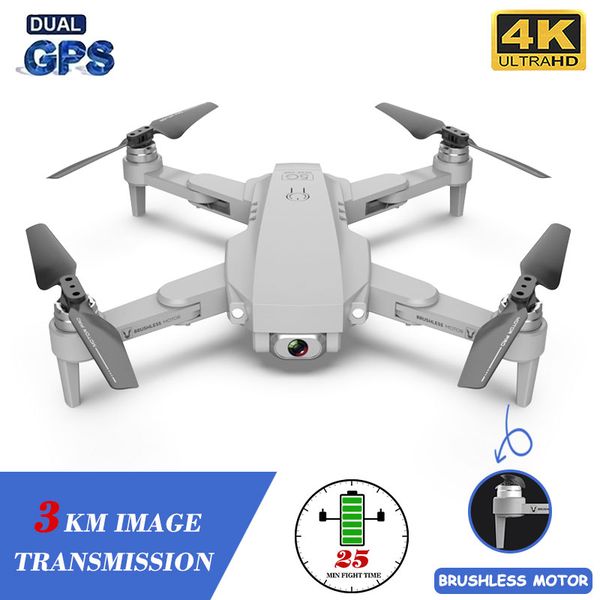 

XKJ Gps Drone LU1 PRO With HD 4K Camera Professional 3000m Image Transmission Brushless Foldable Quadcopter RC Dron Kids Gift