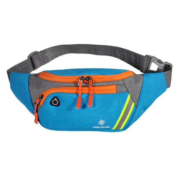 

fashion waist bag multipurpose outdoor sports chest pack crossbody bag for boys, black/red/gray/blue/purple/green