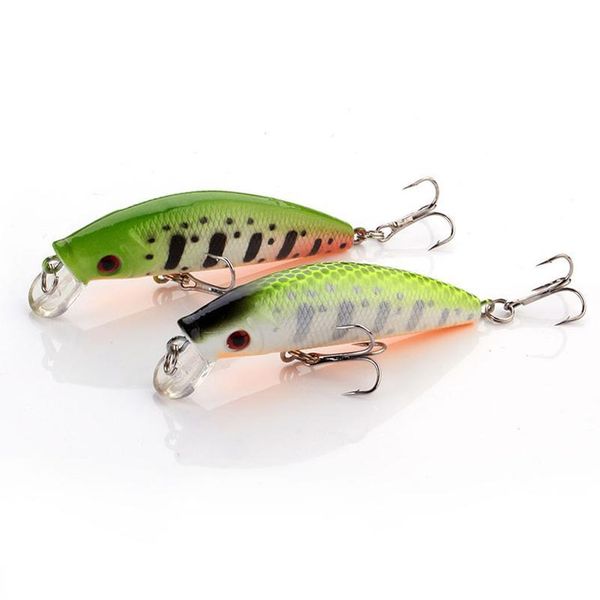 

1pcs 6.8cm 7g fishing lure minnow crankbait hard bait tight wobble fishing tackle pesca 1p qylrbm