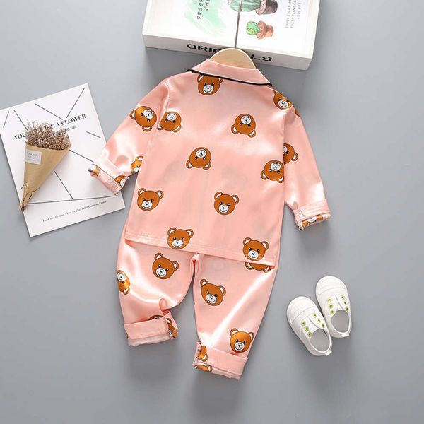 

pajamas children's long sve lapel cartoon two piece suit zkdgzkdgdobf, Blue;red