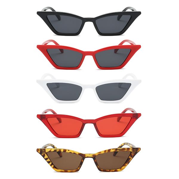 

fashion colorful cat eye sunglasses women men vintage frame eyeglasses street p travel outdoor uv protection eyewear