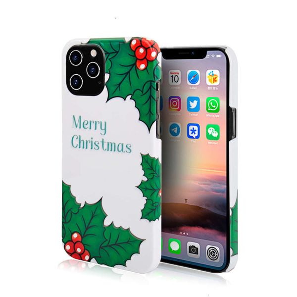 

qasuitable for vip 12 seri mobile phone shell with christmas element patternlk