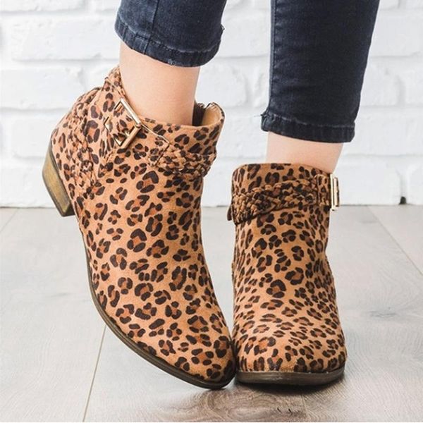 

new women martin boots autumn winter boots classic zipper snow ankle winter suede warm women shoes, Black