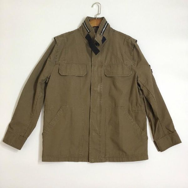 

women jacket retro stand collar skull embroidery cotton coat, Black;brown