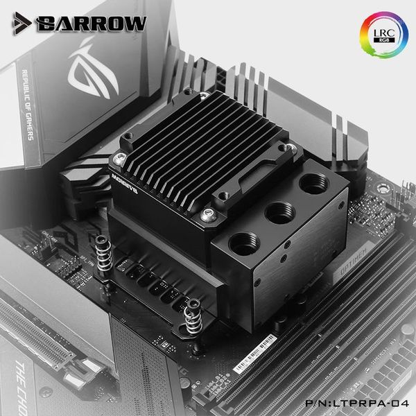 

barrow pom material water pump+cpu block combo use for intel lga1150 1151 1155 1156 socket water cooler cooling1