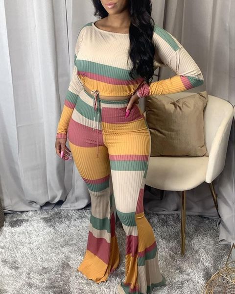 

drawstring hem colorblock cross top flare flare bears, White