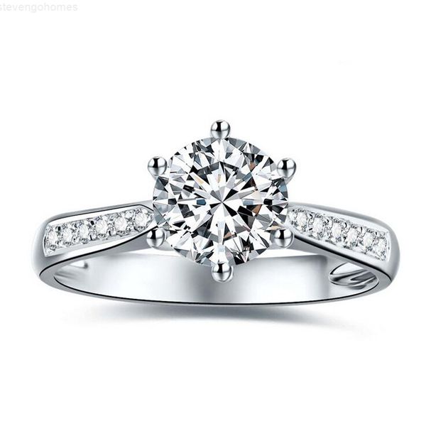 

for yhamni wedding 100% original rings solid silver women set 1 carat sona cz diamond engagement ring ar009, Slivery;golden