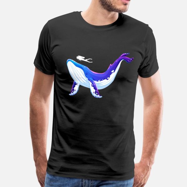 

blue whale and diver design designers graphic t shirt comic vintage custom tracksuit hoodie sweatshirt
