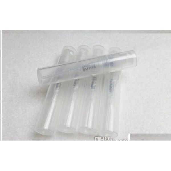 

2ml clear plastic sample bottles sample vial spray plastic spray bottle empty cosmetic makeup containers 56mm*12mm veaxg