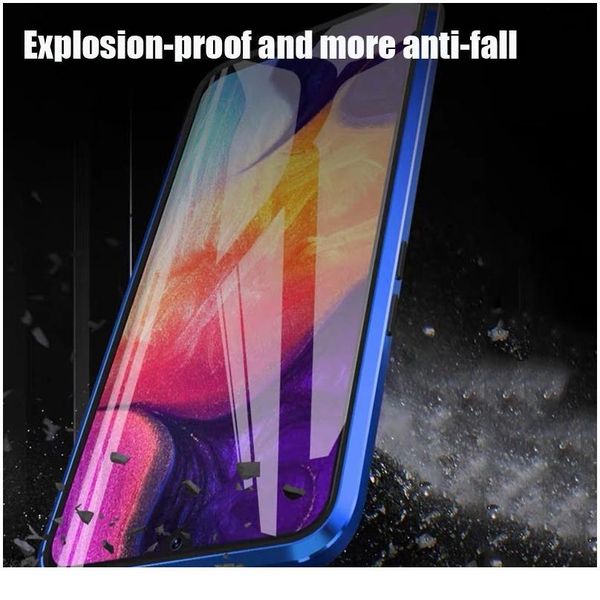 

magnetic metal case for samsung galaxy note 10 pro 8 9 s10 s9 s8 plus a7 a8 a9 2018 a10 qylaqv