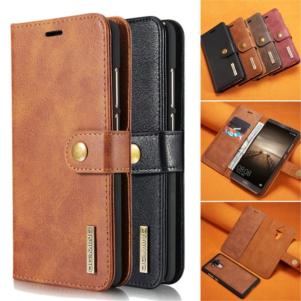

leather case mate 30 pro 20 coque magnet wallet card holder back cover for huawei p40 p30 p20 lite etui hoesje