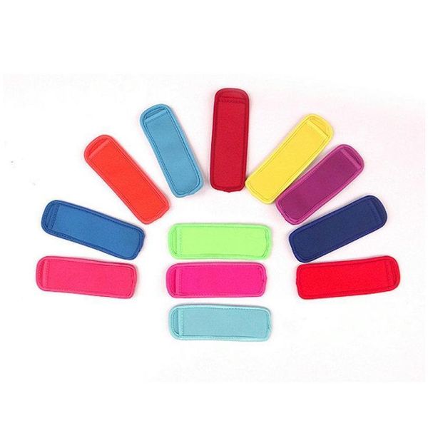 

popsicle holders pop ice sleeves zer pop holders reusable neoprene insulation ice pop sleeves bag for kids summer ice cream tools xa9xi