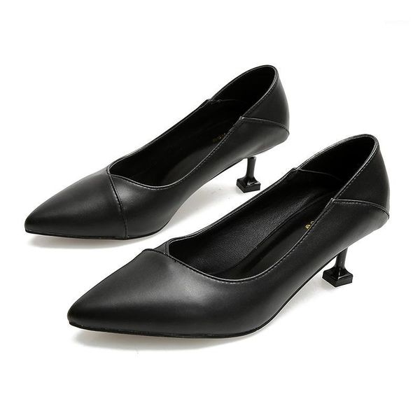 

dress shoes women pumps high heel office occupation elegant casual simple black pointed work pump design shoes1