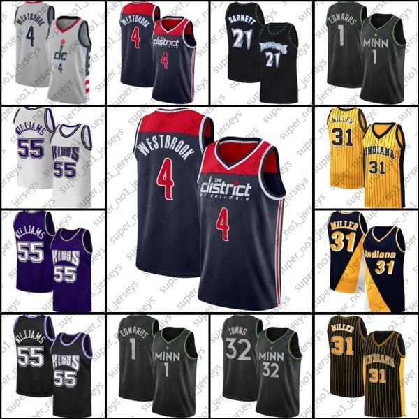 

russell jersey westbrook washington wizards jersey jason jerseys williams reggie kevin miller garnett jersey anthony towns edwards, Black;red