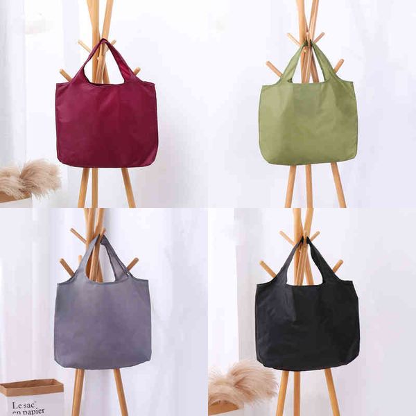

nxy shopping bags reusable foldable eco friendly shopper portable large capacity shoulder hand grocery folding 0209