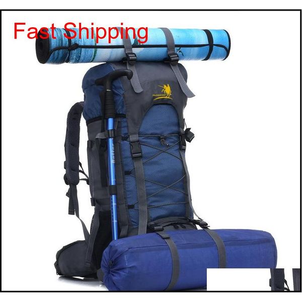 

knight fk008 outdoor camping bag 3 color 60l nylon water resistant backpack unique camping mountaineering bag shipping 7womb