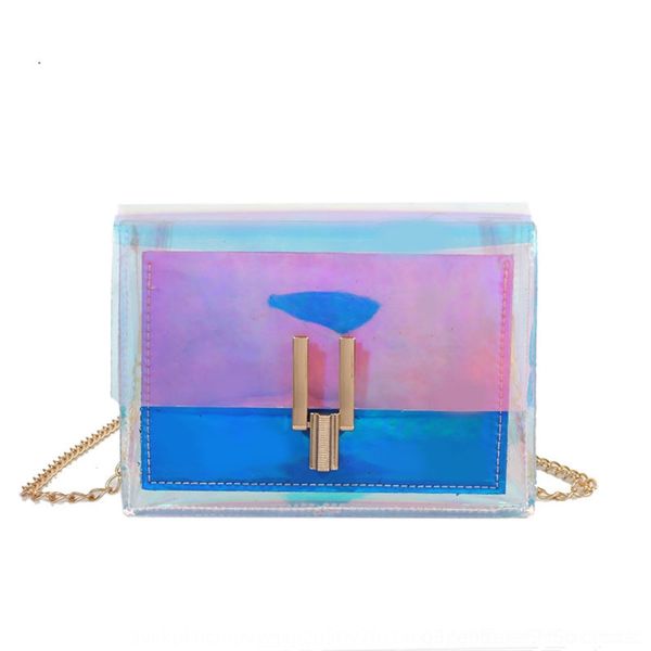 

0ogq4 summer korean fashion mini women's versatile chain baglaser messenger bag tide shoulder shoulder jelly bag xaut0