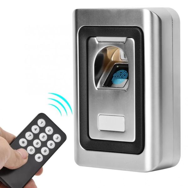 

fingerprint access control system dc12v metal remote door access controller 1000 fingerprint reader anti-magnetic door opener