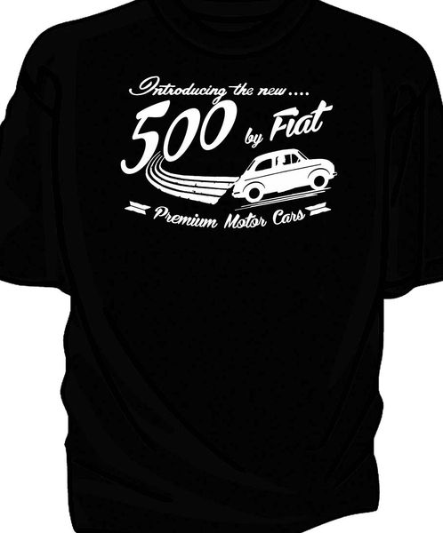 

brand summer custom introducing the new italian classic car fans 500, retro customize tee shirt sport hooded sweatshirt hoodie