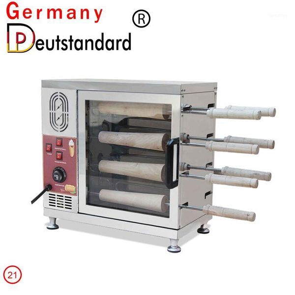 

kurtosh chimney cake oven electric roti maker 16 rollers chimney cake kurtos kalacs machine automatic rotimatic machine1