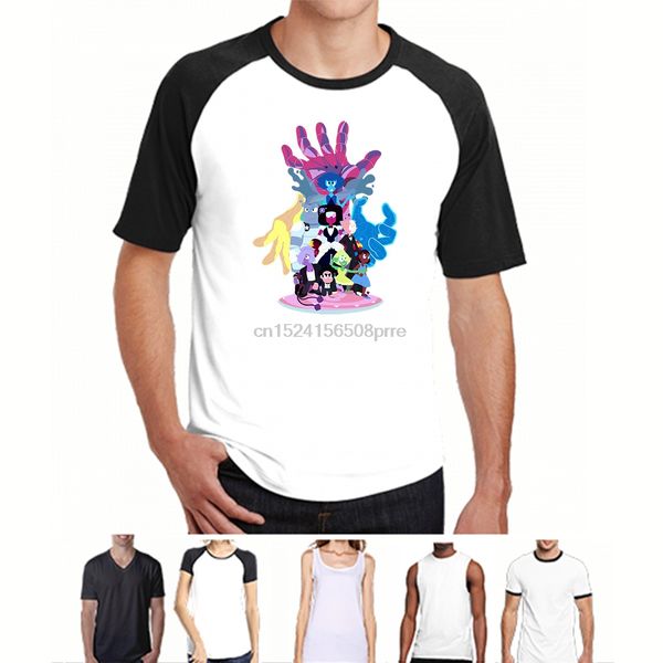 

100% cotton o-neck custom printed tshirt men t shirt the new crystal gems - women t-shirt sport hooded sweatshirt hoodie