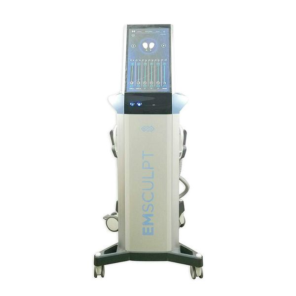 

latest body sculpt technology emslim emsculpt fat burning machine teslasculpt high intesity focused electromagnetic emsculpt device