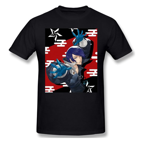 

sport yusuke t-shirt men basic tee shirt funny design persona 5 streetwear print homme ing