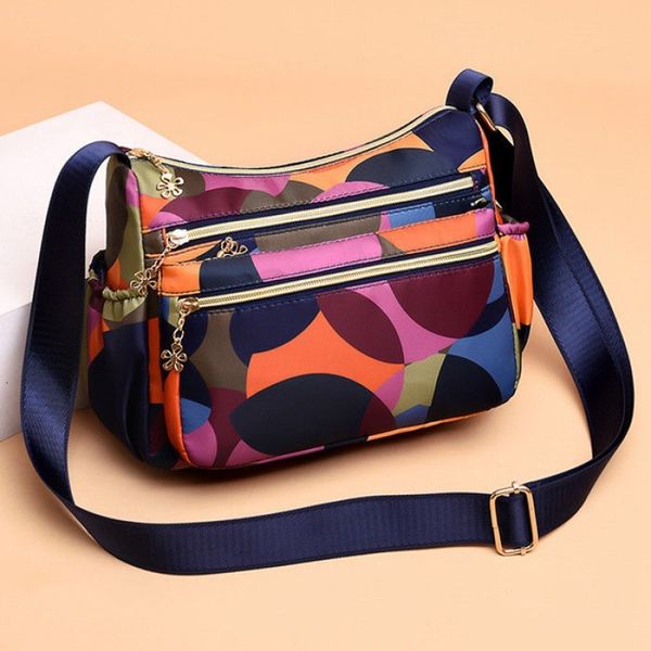 

hbp non-brand bag lightweight oxford women's fashion multi-layer shoulder messenger canvas large capacity mother 2 sport.00