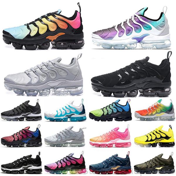 

new mens shoe sneakers tn plus breathable air cusion desingers casual shoes new arrival color us5.5-11 eur40-46 lpo2, White;red