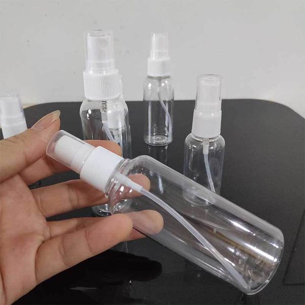 

pet clear plastic fine mist spray empty bottle for cleaning travel essential oils perfume 30ml 50ml 60ml 100ml