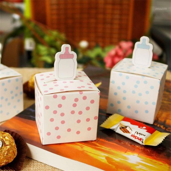 

10pcs baby shower cake paper gift box dragee baptism candy box wedding party favors gifts bags birthday wrapping packaging paper1