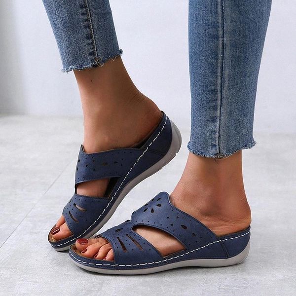 

summer 2020 women sandals shoes shallow mouth women beach casual slides shoes flats woman outdoor sandals #1x30, Black