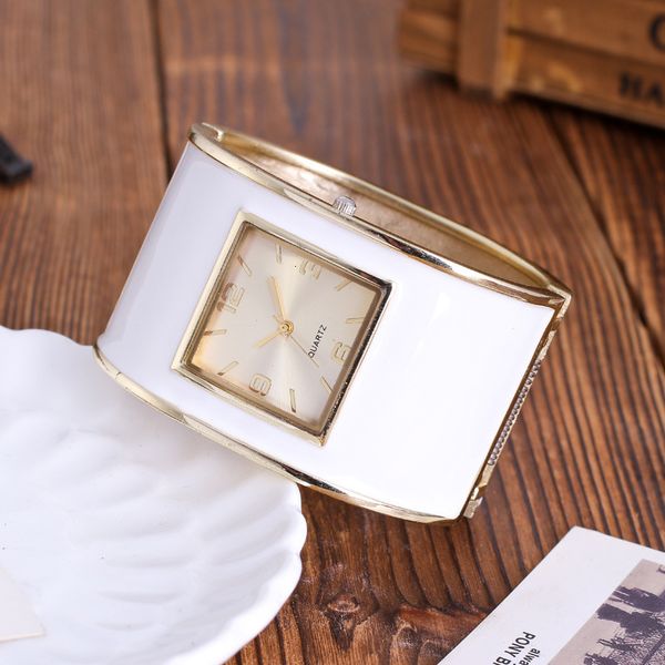 

fashion womens bracelet watches ladies dress watches quartz wristwatches jelly colorful relogio feminino square clock gifts y1220, Silver