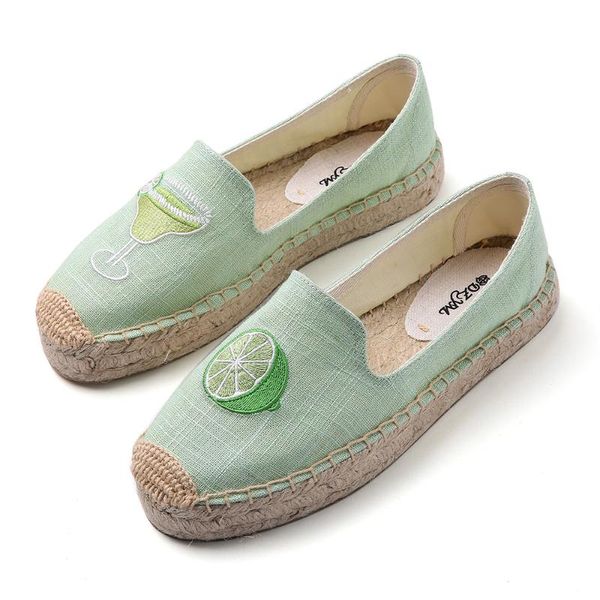 

2020 spring platform smoking slippers, women platform espadrilles loafers, Black