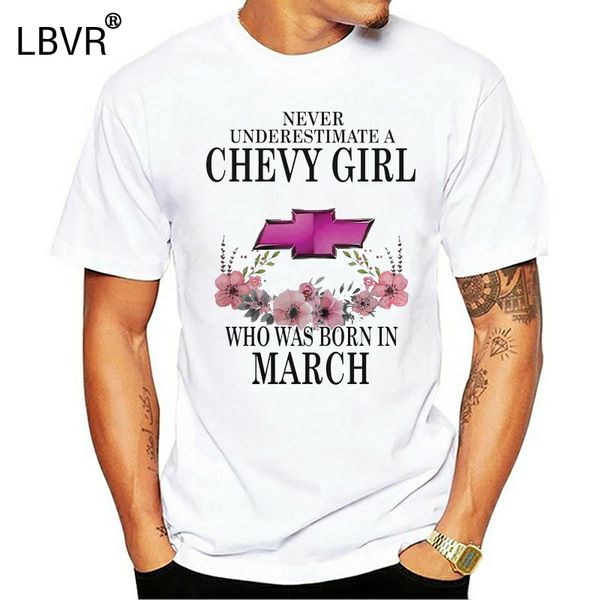 

funny fashion never underestimate a chevy girl who was born in march flower version women sport hooded sweatshirt hoodie t shirt