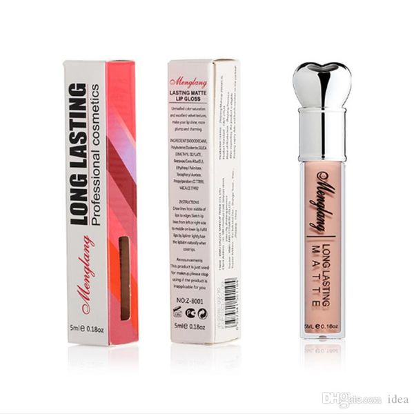 

menglang lasting matte gloss gloss sexy обнаженная помада губная матовая жидкая помада водонепроницаемая длительная помада макияж maquillage