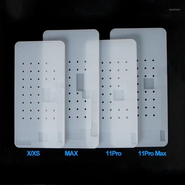 

anti-slip silicone rubber mat for 11 pro max pro 11 x xs xs max high temperature resistance vacuum suction pad with hole1