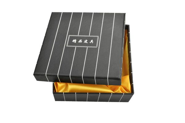 

belt gift box gift box customized belt case square box boutique gift, Black;brown
